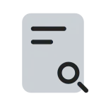 File Dock Search 1 SVG Icon